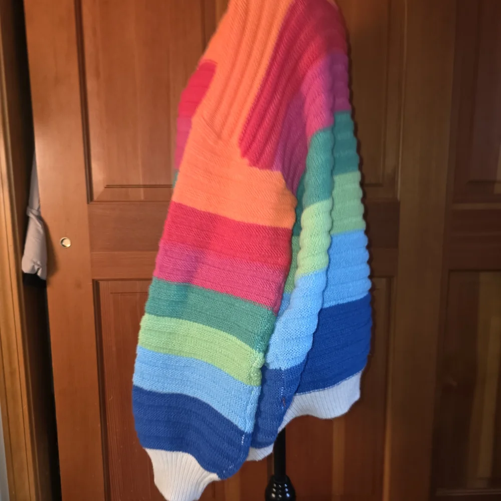 DAVI & DANI Multicolor Striped Cardigan - Picture 3 of 10